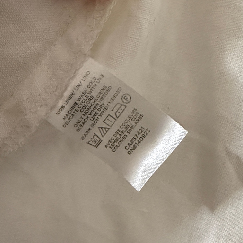 Loft Linen Button Up - Picture 3 of 4